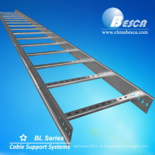 Bandeja SS304 ou SS316 de aço inoxidável para escada com degrau com ranhura (UL, CE, NEMA e IEC Listados)